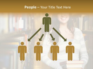 Education One Library PowerPoint Template