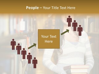 Education One Library PowerPoint Template