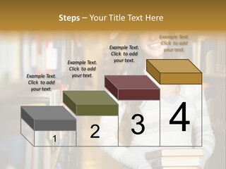 Education One Library PowerPoint Template