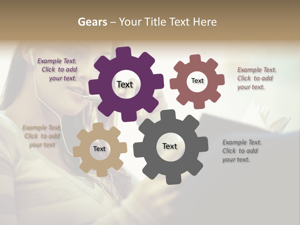 Academic Campus Beautiful PowerPoint Template