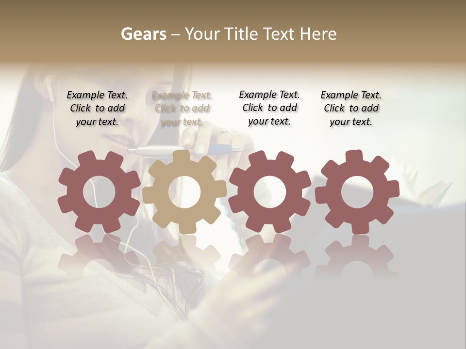 Academic Campus Beautiful PowerPoint Template