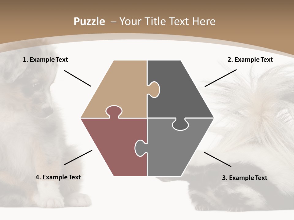 Mephitis Isolated Watching PowerPoint Template