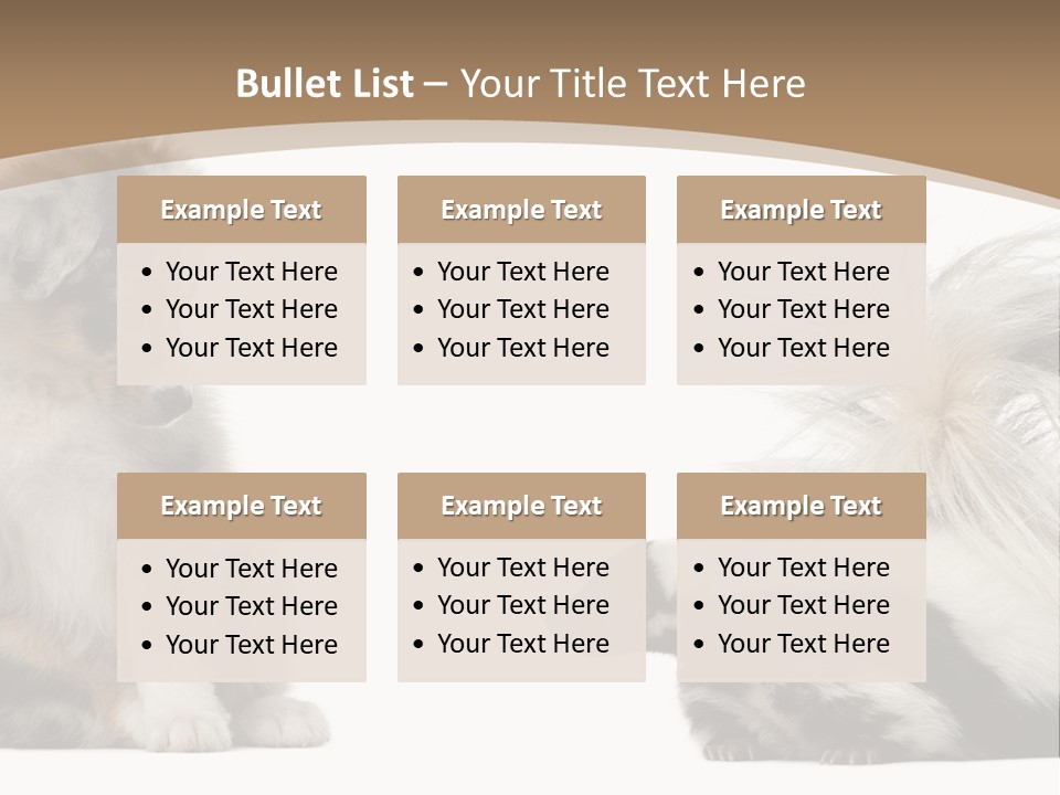 Mephitis Isolated Watching PowerPoint Template