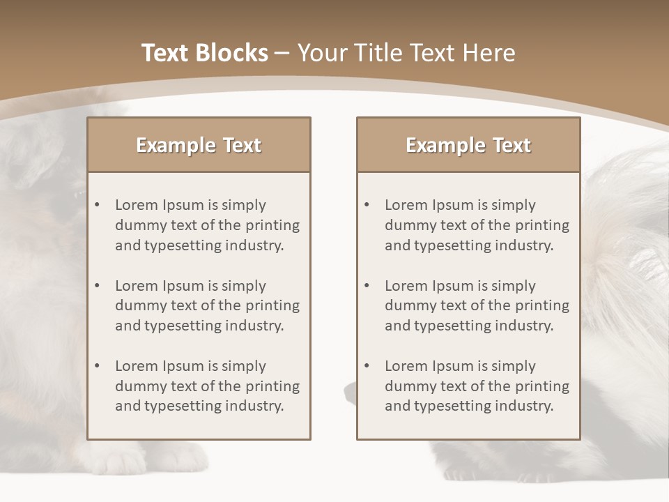 Mephitis Isolated Watching PowerPoint Template
