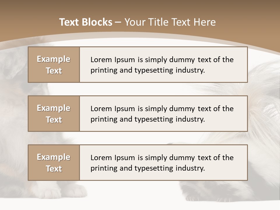 Mephitis Isolated Watching PowerPoint Template