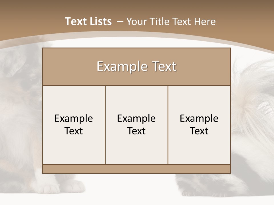 Mephitis Isolated Watching PowerPoint Template