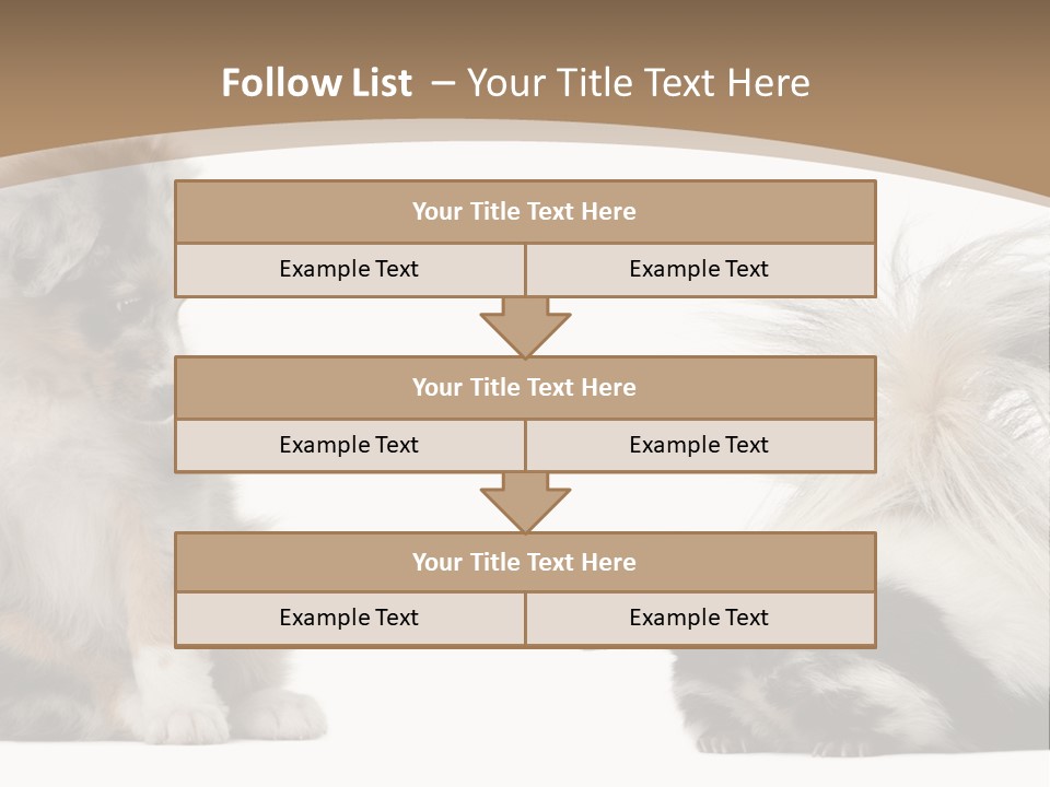 Mephitis Isolated Watching PowerPoint Template
