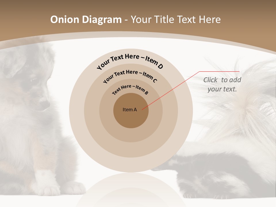 Mephitis Isolated Watching PowerPoint Template
