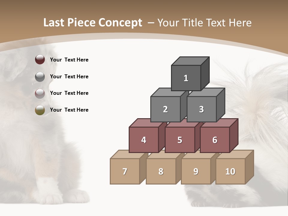 Mephitis Isolated Watching PowerPoint Template