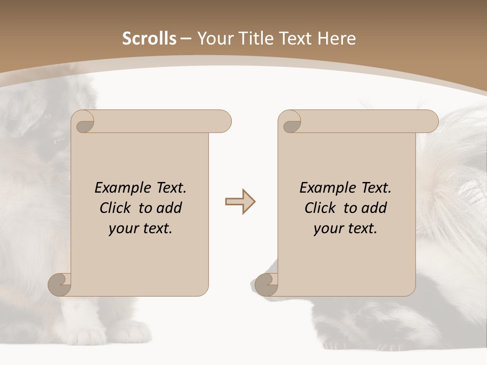 Mephitis Isolated Watching PowerPoint Template