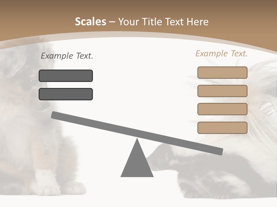 Mephitis Isolated Watching PowerPoint Template