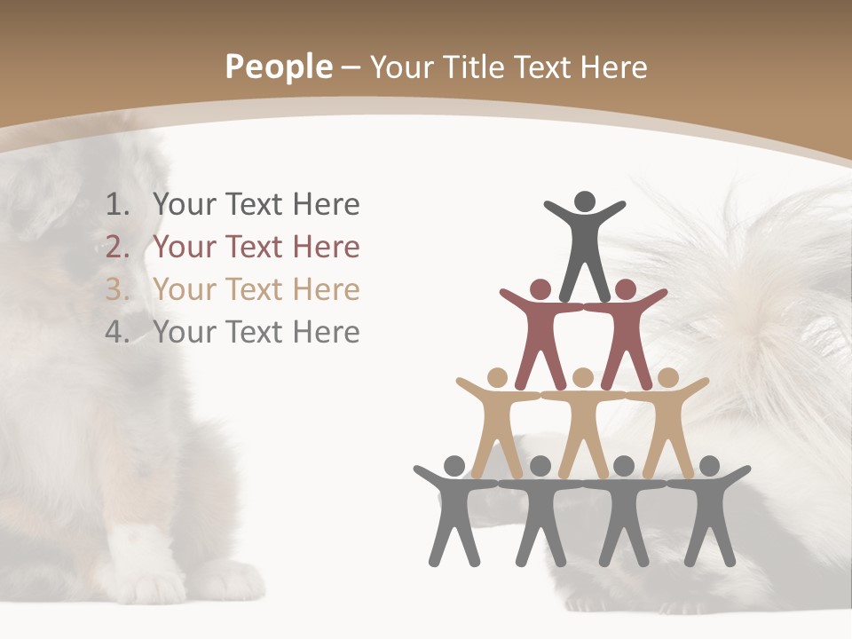 Mephitis Isolated Watching PowerPoint Template