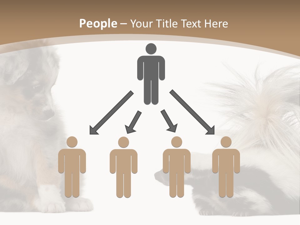 Mephitis Isolated Watching PowerPoint Template