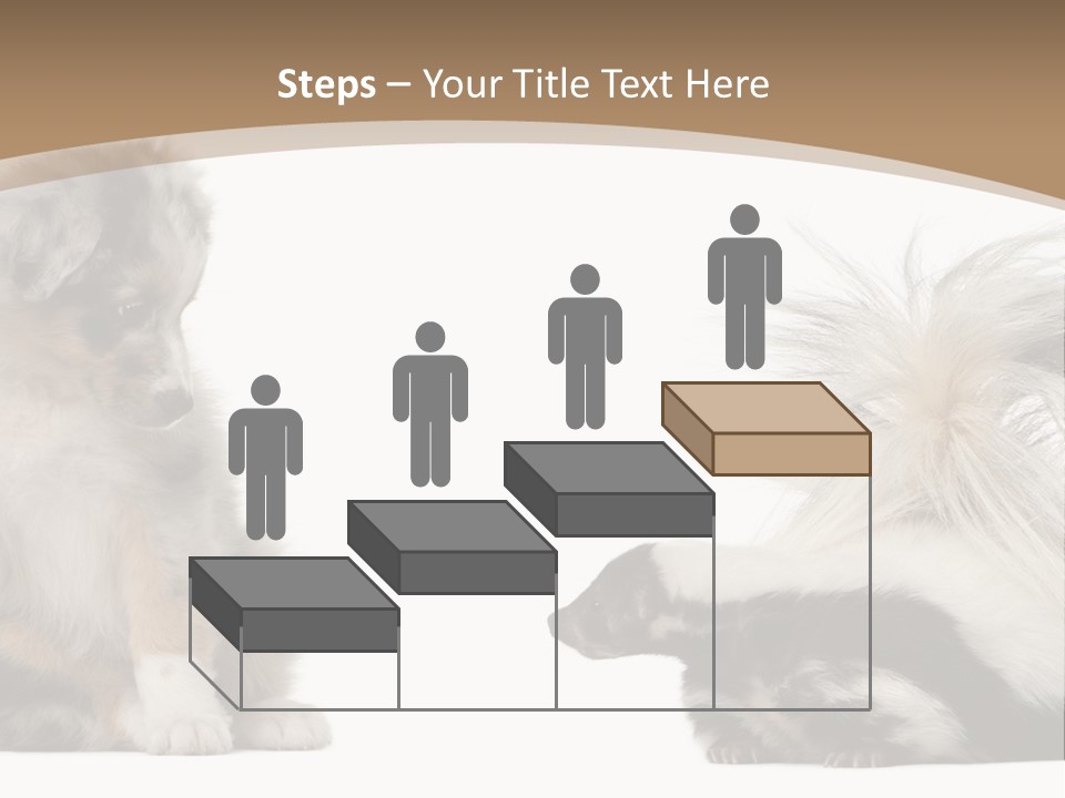 Mephitis Isolated Watching PowerPoint Template