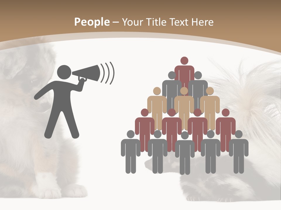 Mephitis Isolated Watching PowerPoint Template