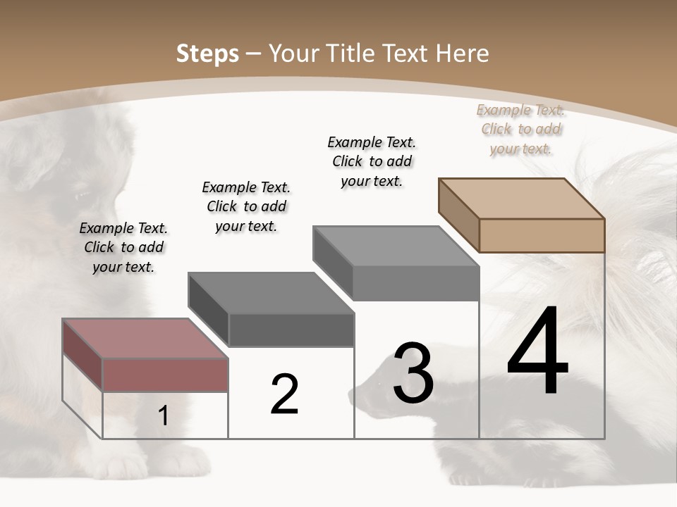 Mephitis Isolated Watching PowerPoint Template