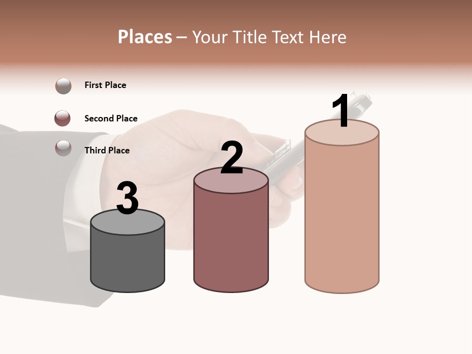 Blank Message Connect PowerPoint Template