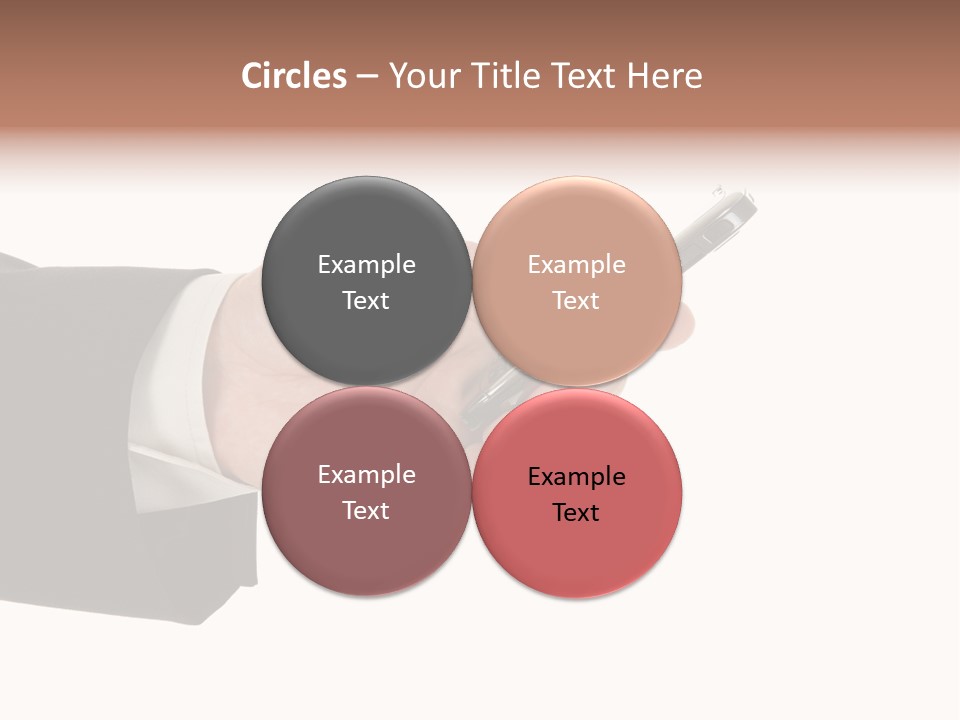 Blank Message Connect PowerPoint Template