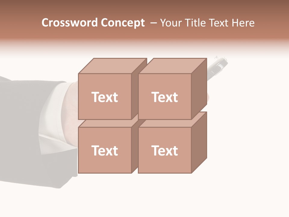 Blank Message Connect PowerPoint Template