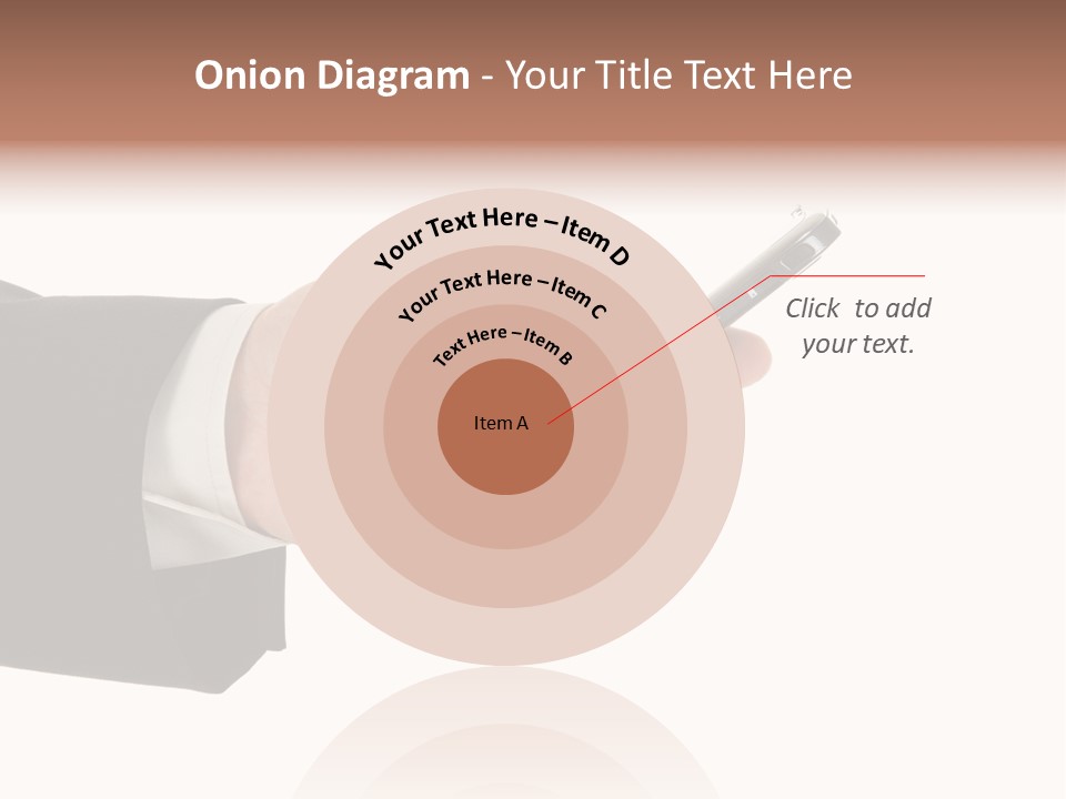 Blank Message Connect PowerPoint Template