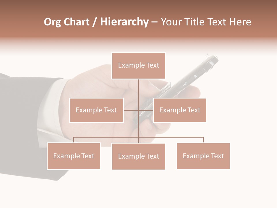 Blank Message Connect PowerPoint Template