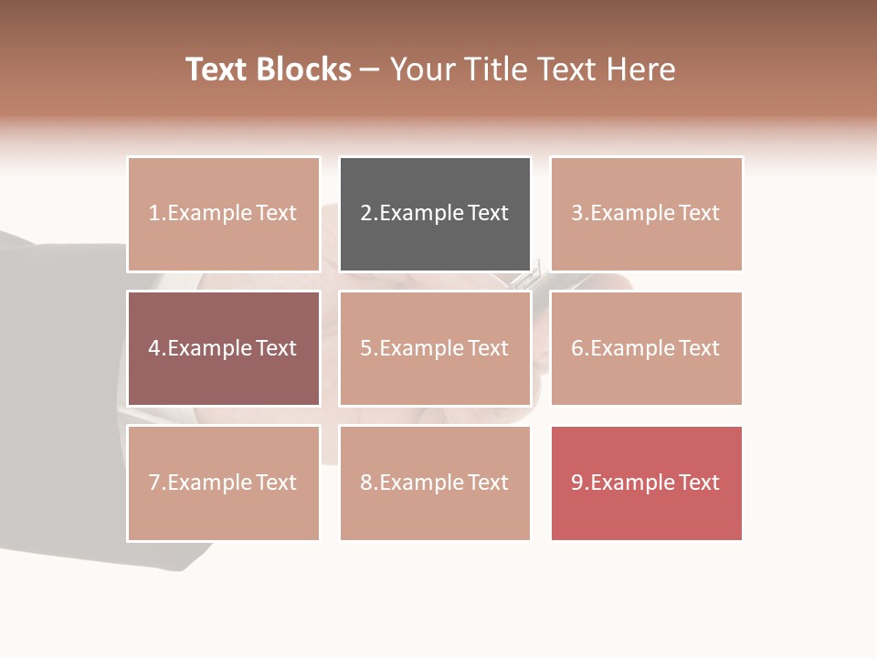 Blank Message Connect PowerPoint Template