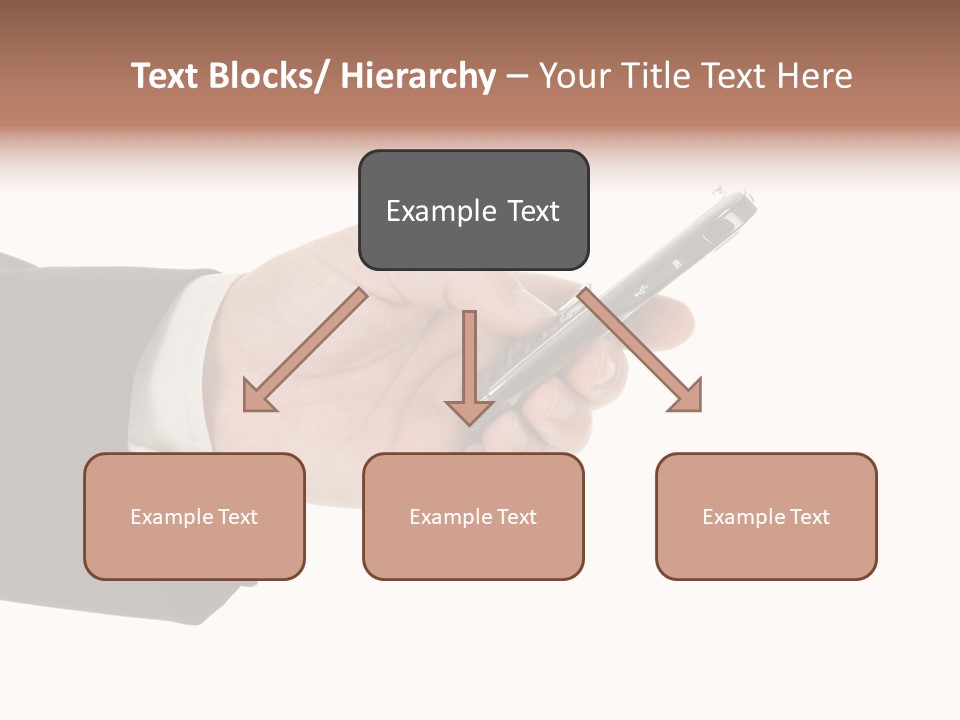 Blank Message Connect PowerPoint Template