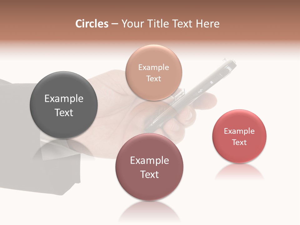 Blank Message Connect PowerPoint Template