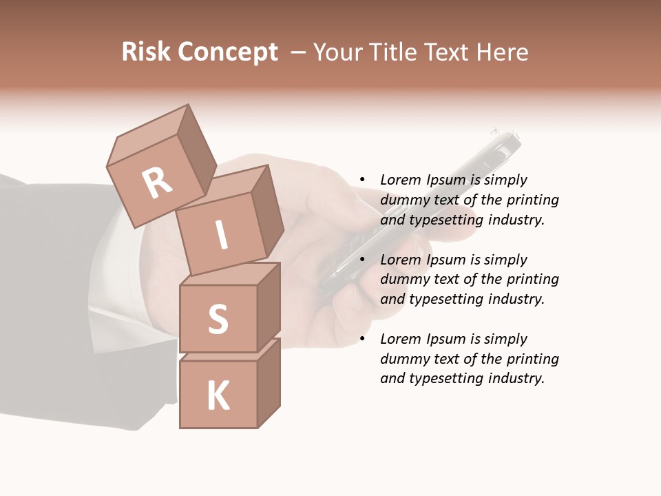 Blank Message Connect PowerPoint Template