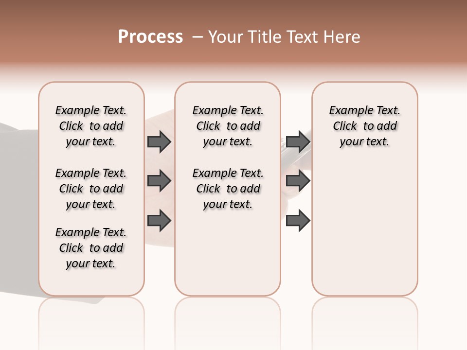 Blank Message Connect PowerPoint Template