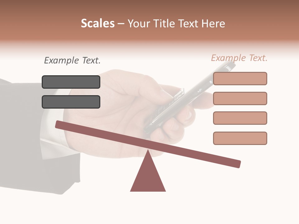 Blank Message Connect PowerPoint Template