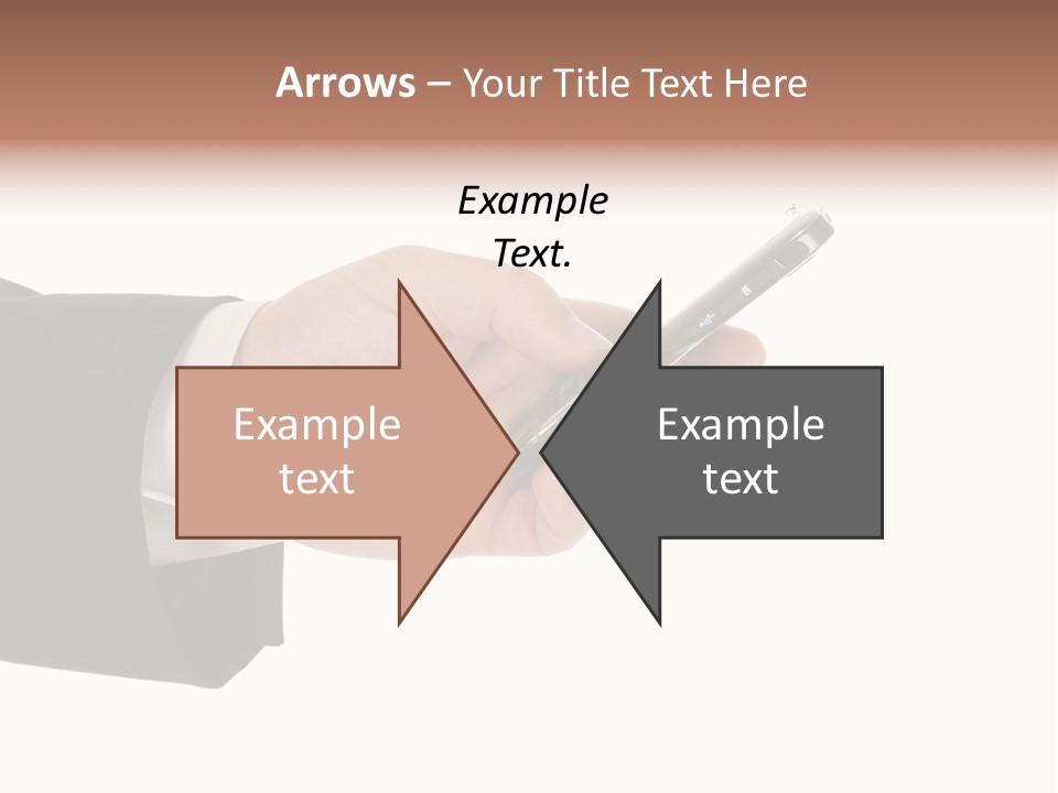 Blank Message Connect PowerPoint Template
