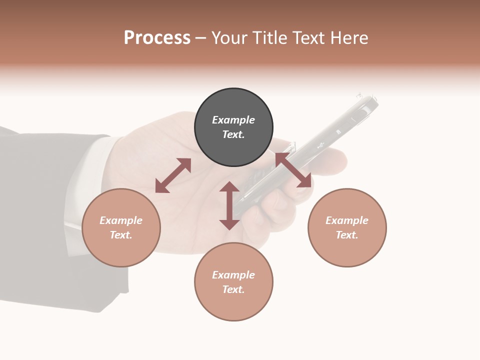 Blank Message Connect PowerPoint Template