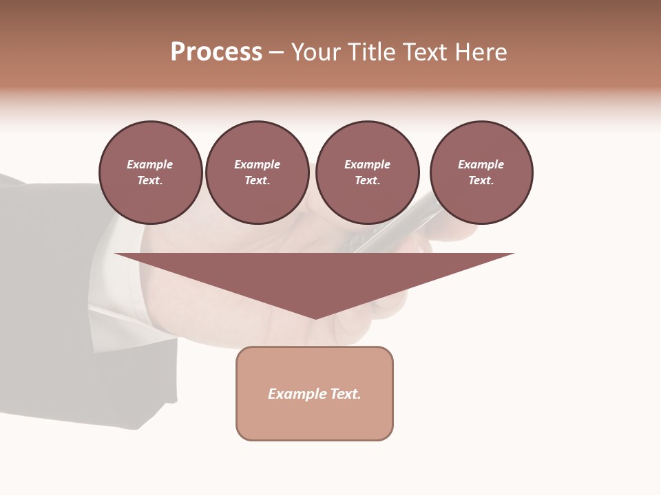 Blank Message Connect PowerPoint Template