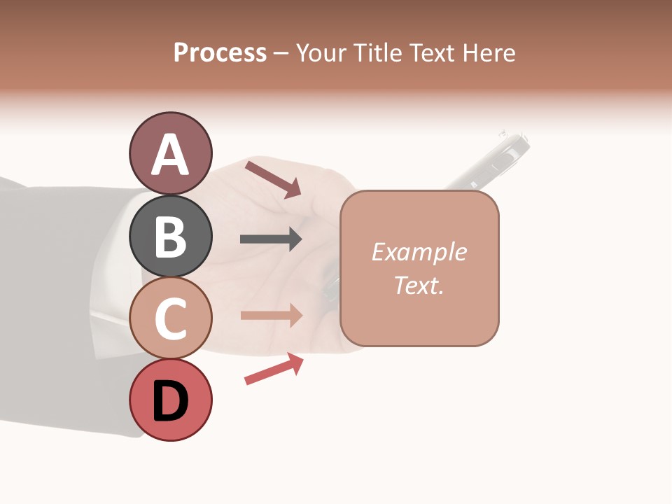 Blank Message Connect PowerPoint Template