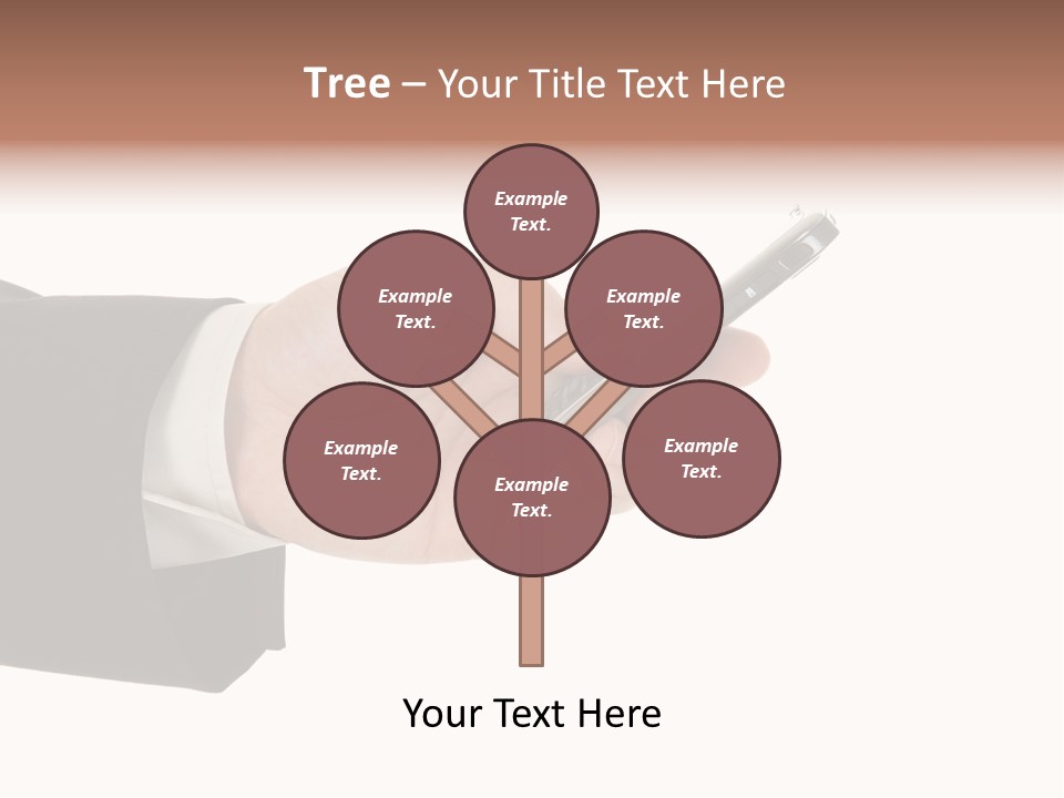 Blank Message Connect PowerPoint Template