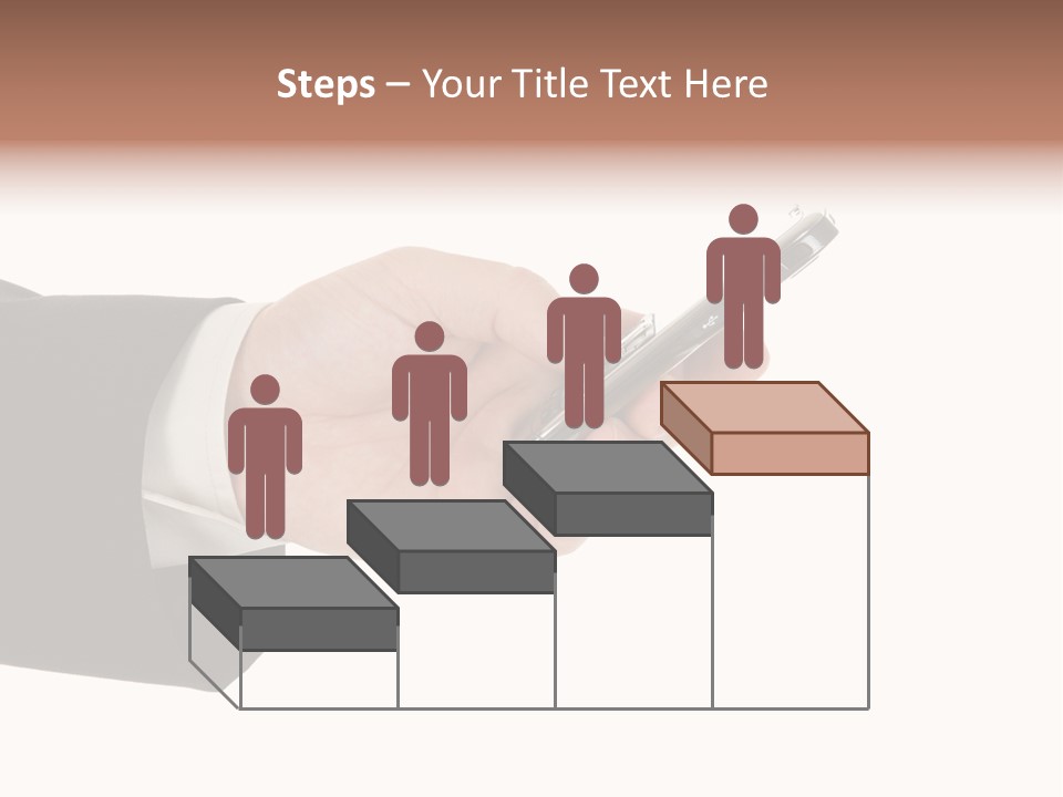 Blank Message Connect PowerPoint Template