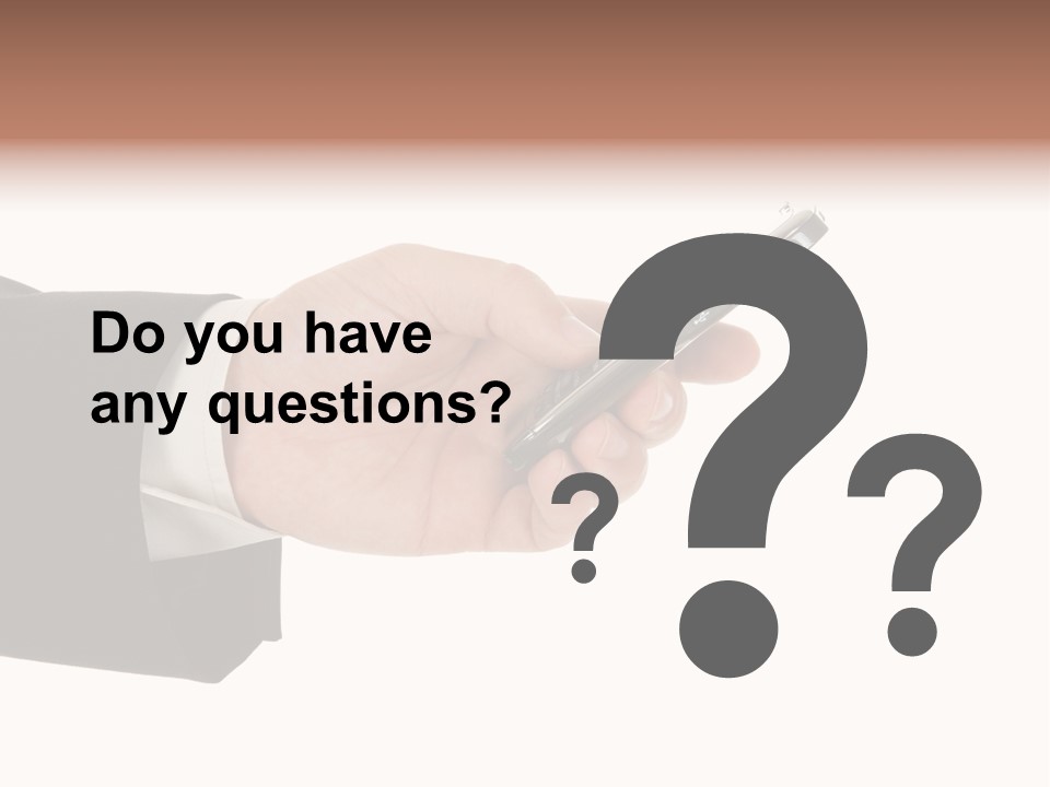 Blank Message Connect PowerPoint Template