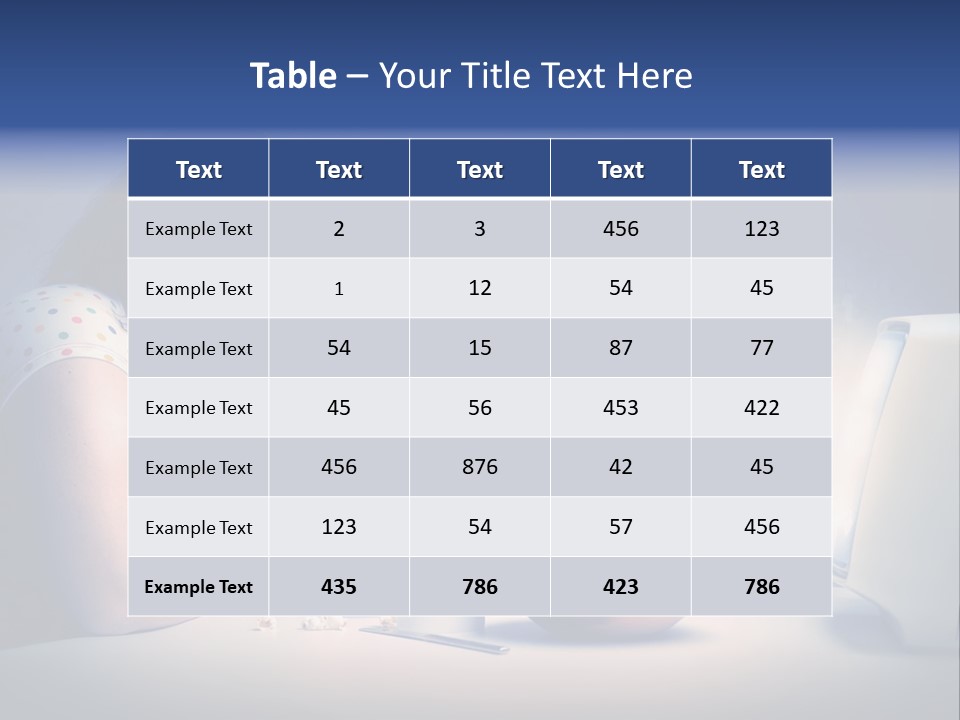 Drink Fat Woman PowerPoint Template