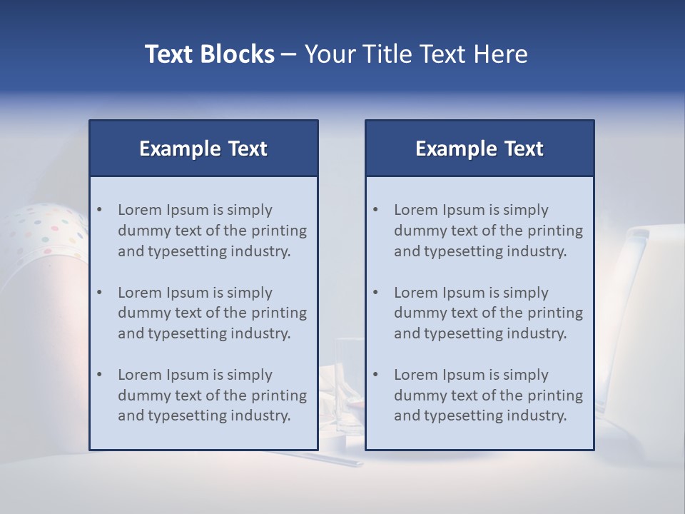 Drink Fat Woman PowerPoint Template