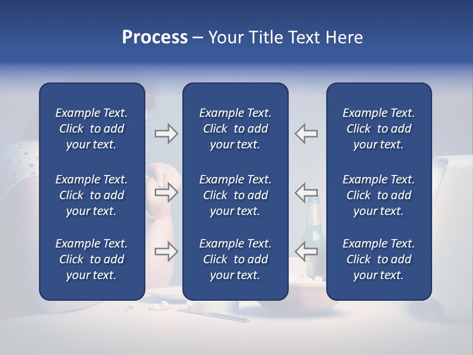 Drink Fat Woman PowerPoint Template