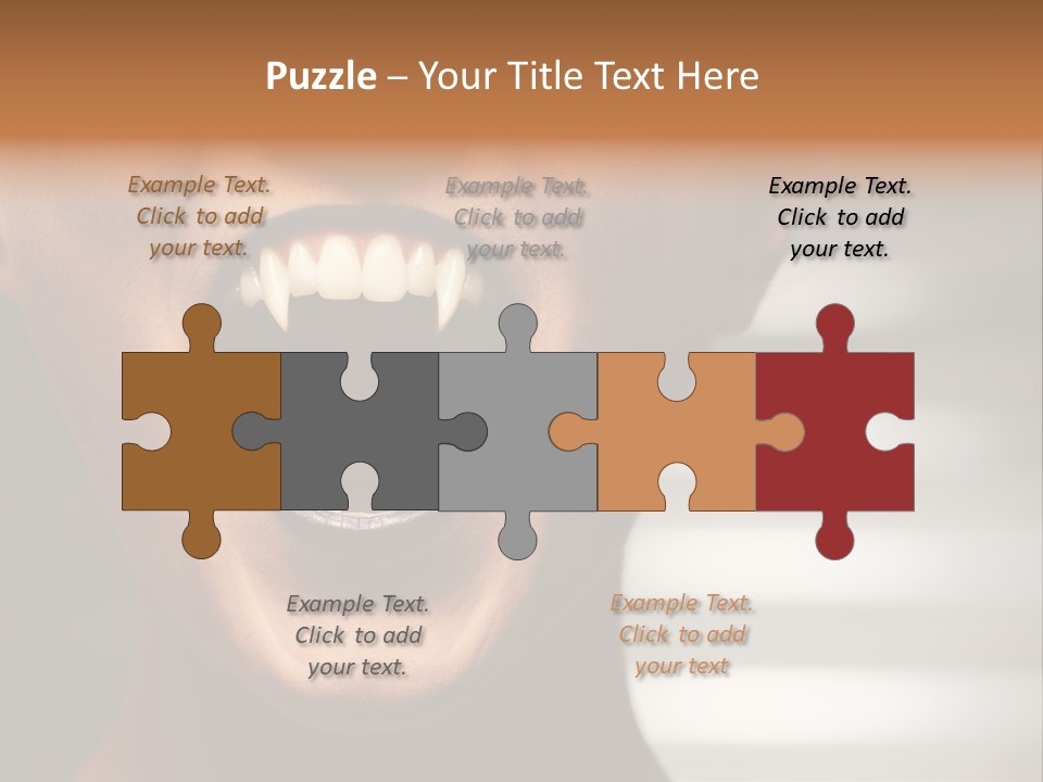 Evil Gothic Devil PowerPoint Template