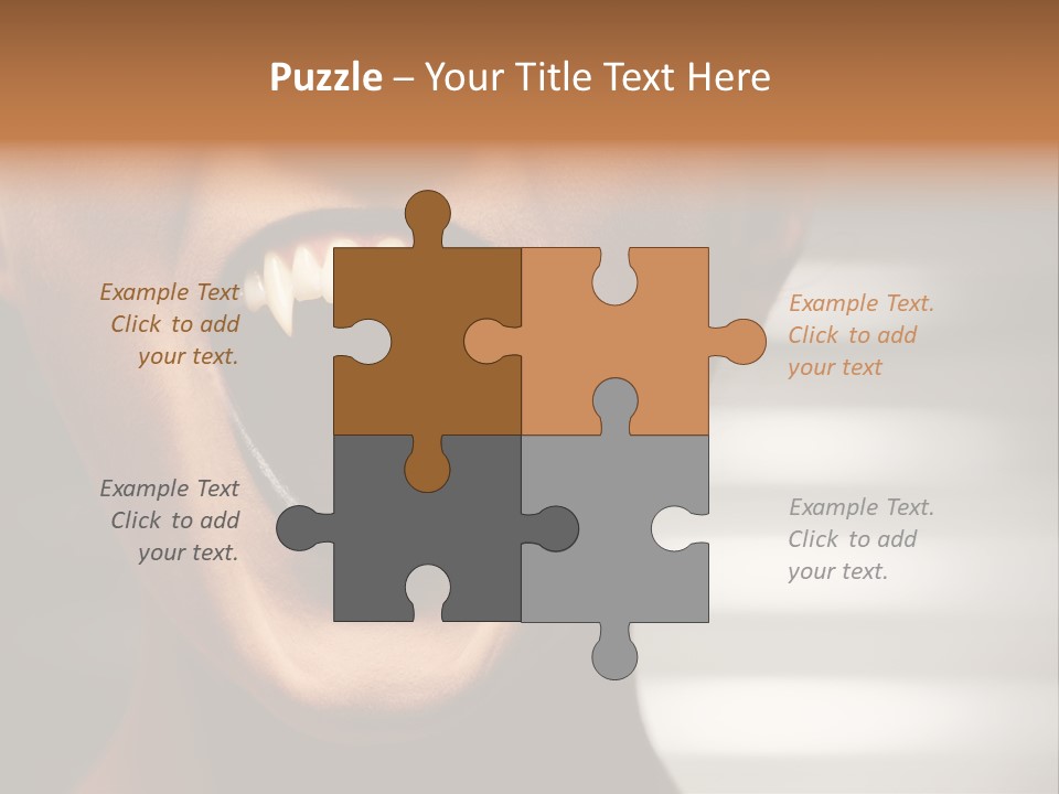 Evil Gothic Devil PowerPoint Template