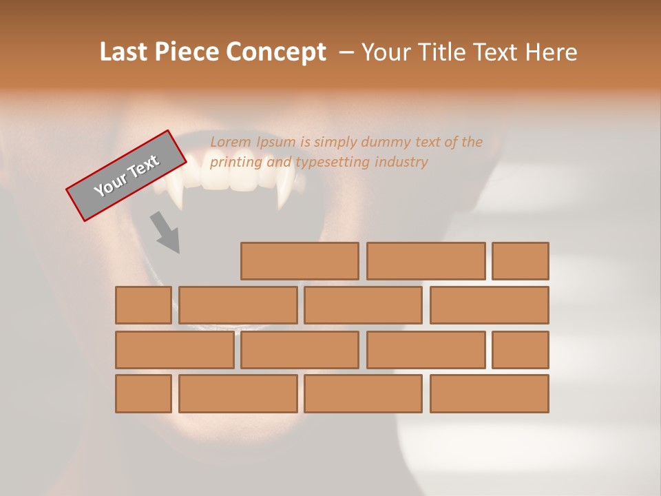 Evil Gothic Devil PowerPoint Template
