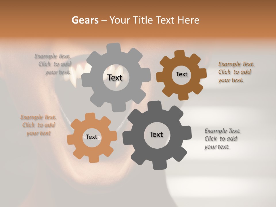 Evil Gothic Devil PowerPoint Template