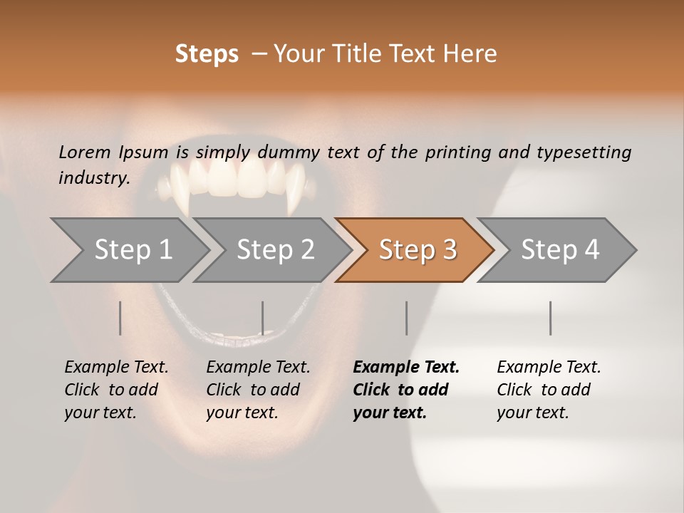 Evil Gothic Devil PowerPoint Template