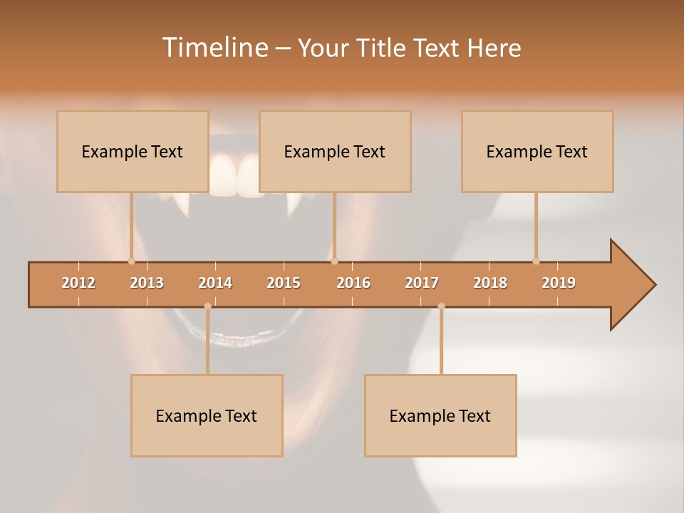 Evil Gothic Devil PowerPoint Template