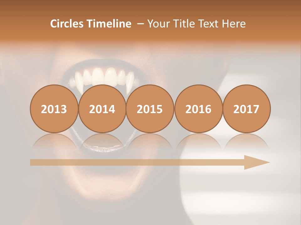 Evil Gothic Devil PowerPoint Template