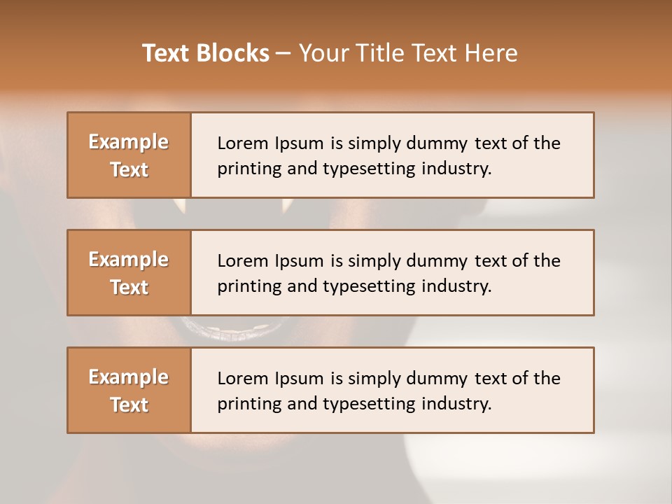 Evil Gothic Devil PowerPoint Template