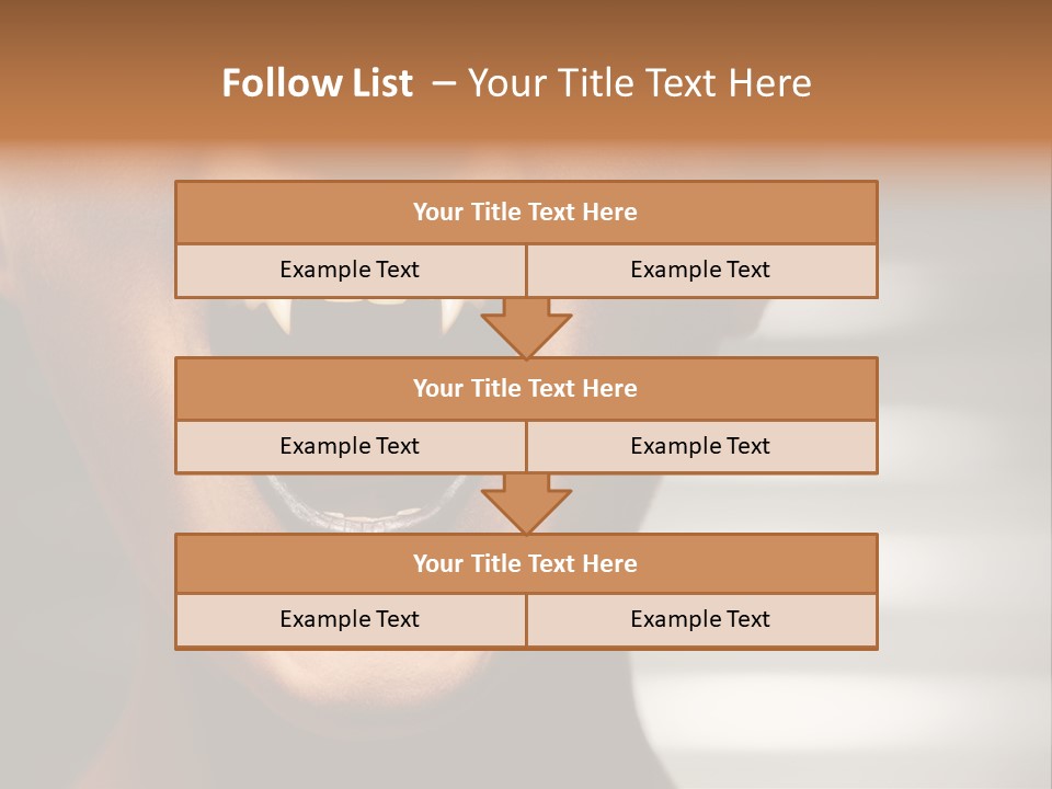 Evil Gothic Devil PowerPoint Template